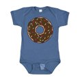 thumbnail image 1 of Inktastic Chocolate Donut, Doughnut, Glaze, Icing, Sprinkles Boys or Girls Baby Bodysuit, 1 of 5