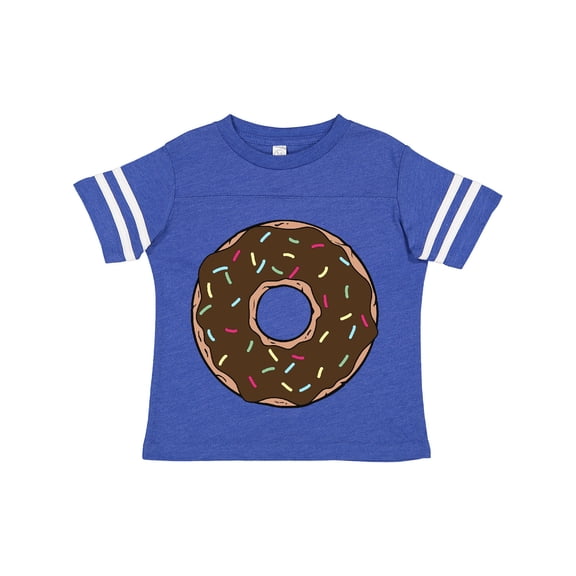 Inktastic Chocolate Donut, Doughnut, Glaze, Icing, Sprinkles Boys or Girls Toddler T-Shirt