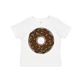 thumbnail image 1 of Inktastic Chocolate Donut, Doughnut, Glaze, Icing, Sprinkles Boys or Girls Toddler T-Shirt, 1 of 5