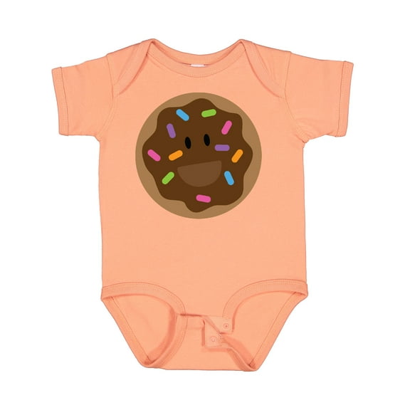 Inktastic Chocolate Doughnut Boys or Girls Baby Bodysuit
