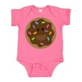 thumbnail image 1 of Inktastic Chocolate Doughnut Boys or Girls Baby Bodysuit, 1 of 5