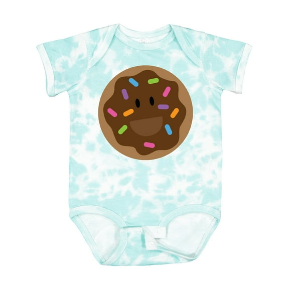 Inktastic Chocolate Doughnut Boys or Girls Baby Bodysuit
