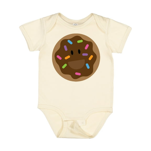 Inktastic Chocolate Doughnut Boys or Girls Baby Bodysuit