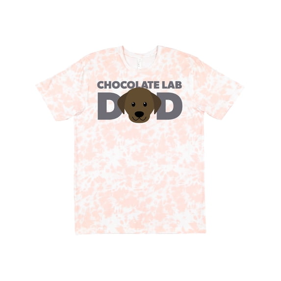 Inktastic Chocolate Lab Dad T-Shirt