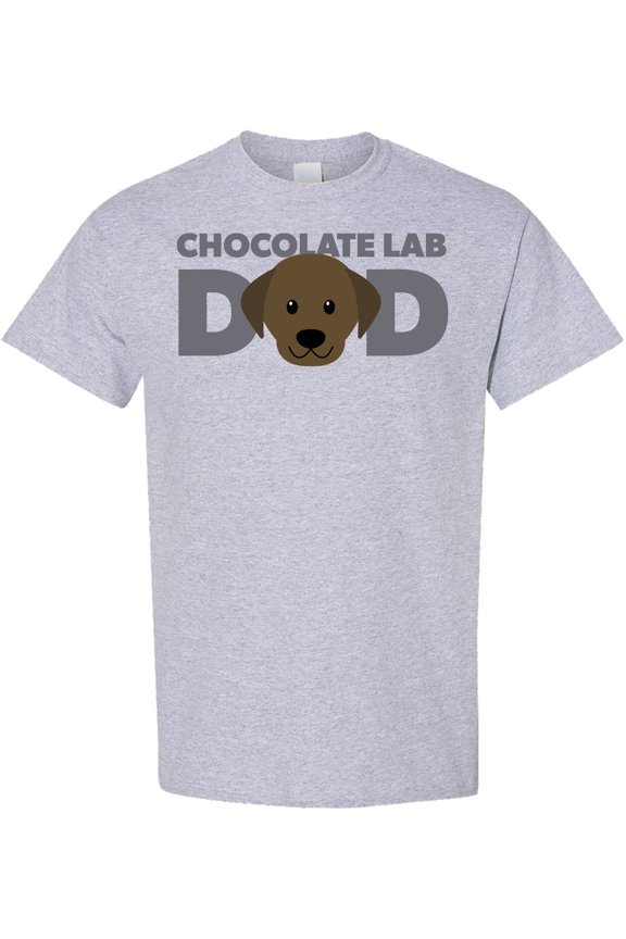 Chocolate Lab Dad T-Shirt