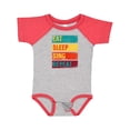 thumbnail image 1 of Inktastic Choir Music Eat Sleep Sing Repeat Boys or Girls Baby Bodysuit, 1 of 5