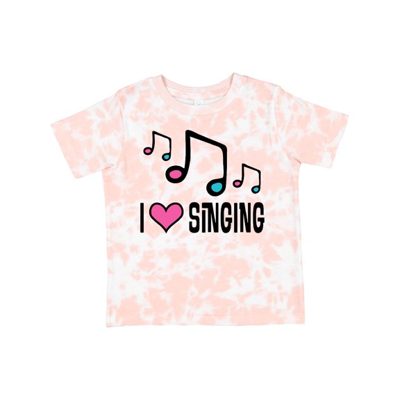 Inktastic Choir Singer Music I Love Singing Girls Toddler T-Shirt