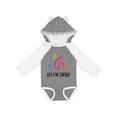 thumbnail image 1 of Inktastic Choir or Marching Band Treble Music Girls Long Sleeve Baby Bodysuit, 1 of 5