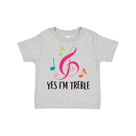 Inktastic Choir or Marching Band Treble Music Girls Toddler T-Shirt