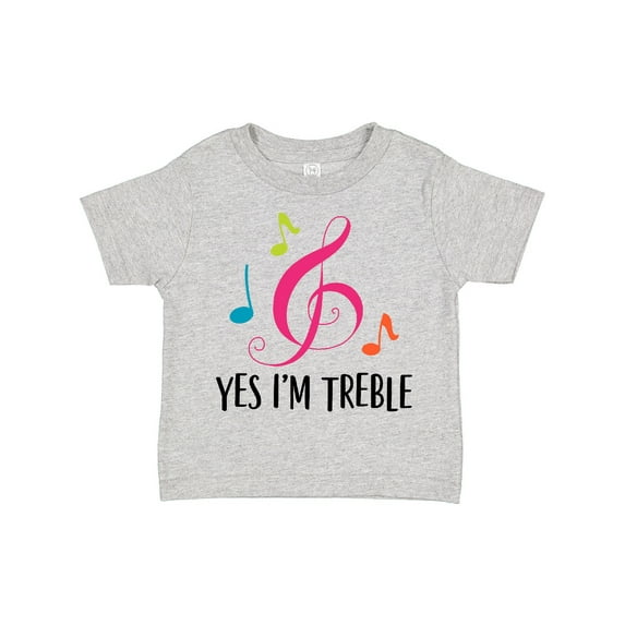 Inktastic Choir or Marching Band Treble Music Girls Toddler T-Shirt