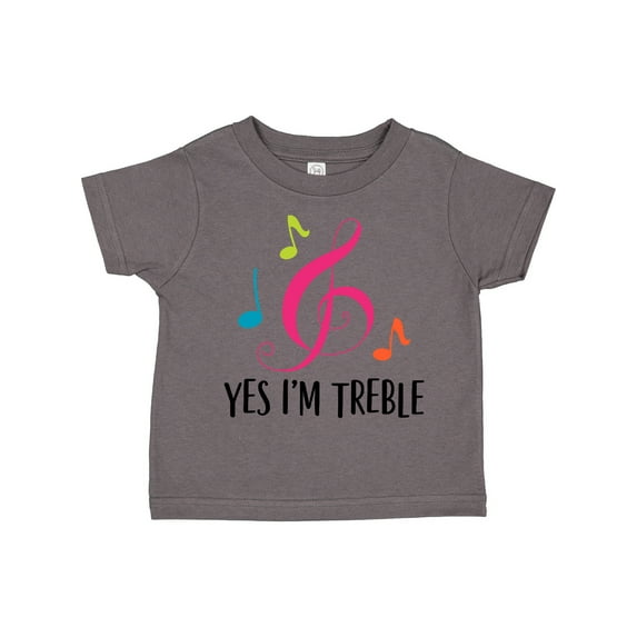 Inktastic Choir or Marching Band Treble Music Girls Toddler T-Shirt
