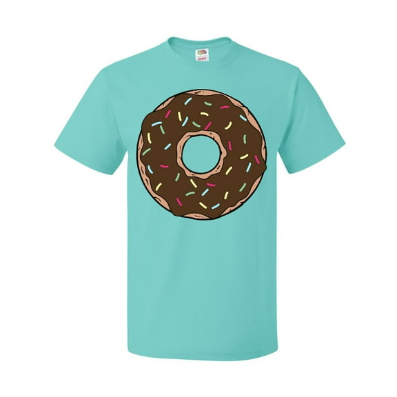 Inktastic Chololate Donut with Sprinkles T-Shirt