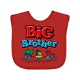 thumbnail image 1 of Inktastic Choo Choo Big Brother Boys Baby Bib, 1 of 4
