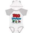 thumbnail image 1 of Inktastic Choo Choo Big Brother Boys Baby Bodysuit, 1 of 5