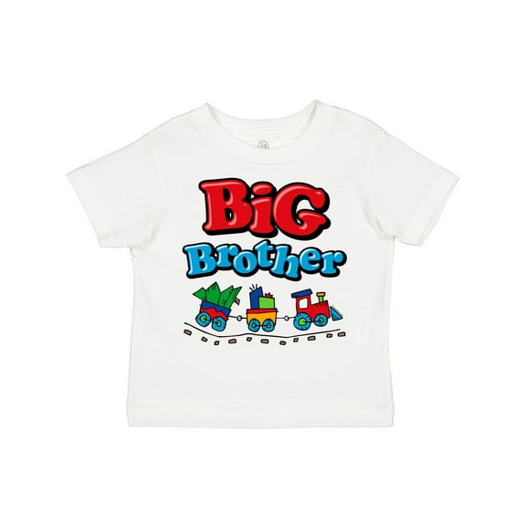 Inktastic Choo Choo Big Brother Boys Toddler T-Shirt
