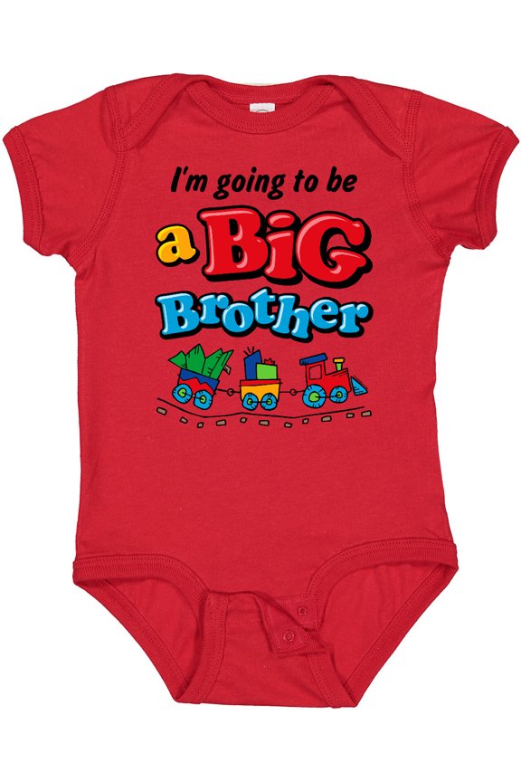 Choo Choo Future Big Brother Boys Baby Bodysuit