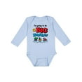 thumbnail image 1 of Inktastic Choo Choo Future Big Brother Boys Long Sleeve Baby Bodysuit, 1 of 5