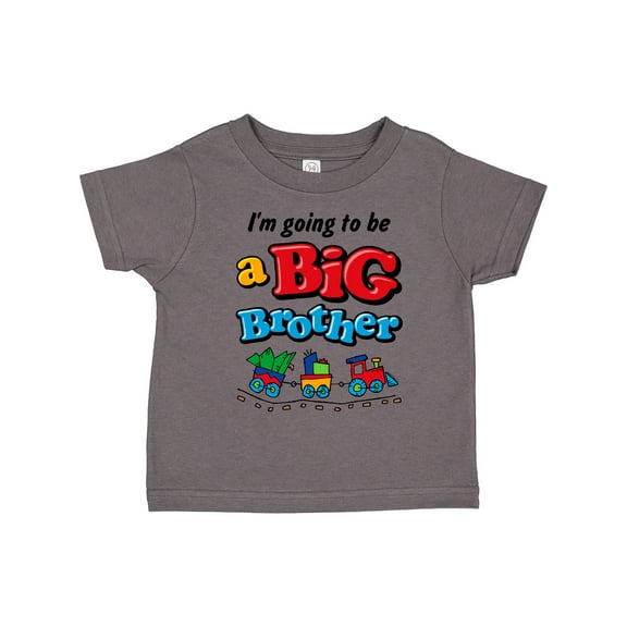 Inktastic Choo Choo Future Big Brother Boys Toddler T-Shirt