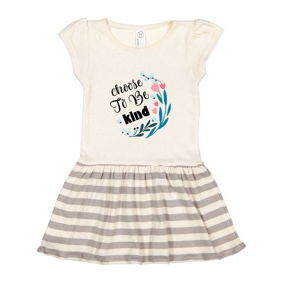 Inktastic Choose To Be Kind Gift Toddler Girl Dress