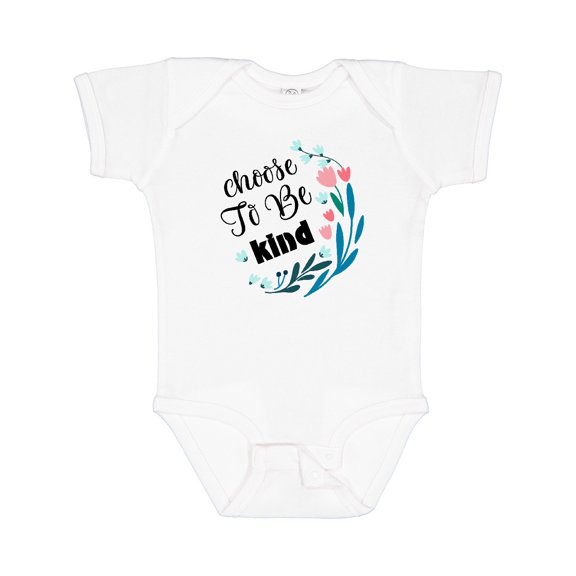 Inktastic Choose to Be Kind Girls Baby Bodysuit