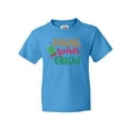 thumbnail image 1 of Inktastic Christmas Baking Spirits Bright with Green Oven Mit Youth T-Shirt, 1 of 5