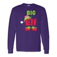 thumbnail image 1 of Inktastic Christmas Big Elf Long Sleeve T-Shirt, 1 of 5