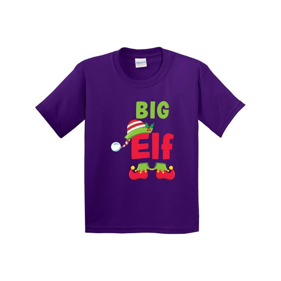 Inktastic Christmas Big Elf Youth T-Shirt