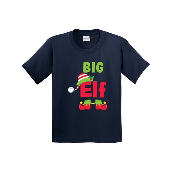 Inktastic Christmas Big Elf Youth T-Shirt