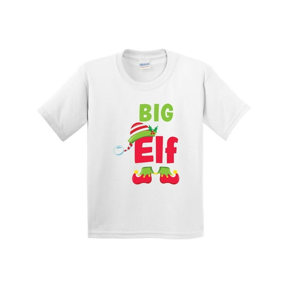Inktastic Christmas Big Elf Youth T-Shirt