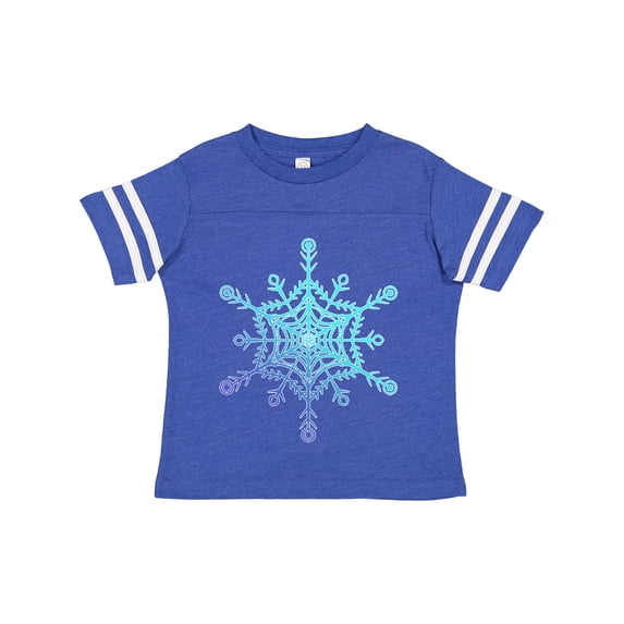Inktastic Christmas Blue Ice Snowflake Boys or Girls Toddler T-Shirt