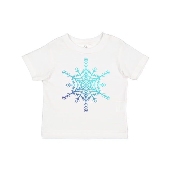 Inktastic Christmas Blue Ice Snowflake Boys or Girls Toddler T-Shirt