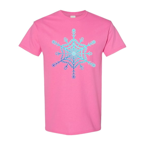 Inktastic Christmas Blue Ice Snowflake T-Shirt