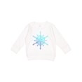 thumbnail image 1 of Inktastic Christmas Blue Ice Snowflake Toddler Sweatshirt, 1 of 4
