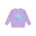 thumbnail image 1 of Inktastic Christmas Blue Ice Snowflake Toddler Sweatshirt, 1 of 4