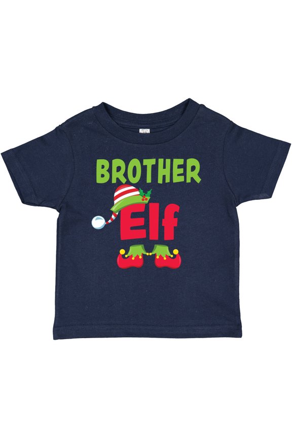 Christmas Brother Elf Boys Baby T-Shirt