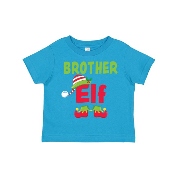 Inktastic Christmas Brother Elf Boys Toddler T-Shirt