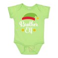 thumbnail image 1 of Inktastic Christmas Brother Elf Holiday Boys Baby Bodysuit, 1 of 5