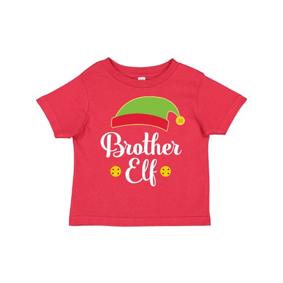 Inktastic Christmas Brother Elf Holiday Boys Toddler T-Shirt