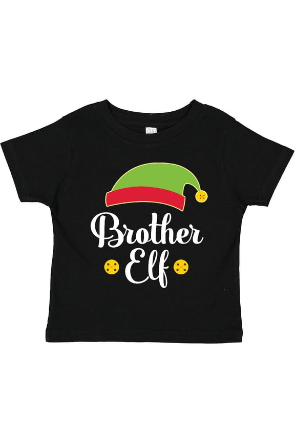 Christmas Brother Elf Holiday Boys Toddler T-Shirt