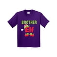 thumbnail image 1 of Inktastic Christmas Brother Elf Youth T-Shirt, 1 of 5
