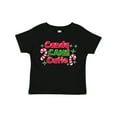 thumbnail image 1 of Inktastic Christmas Candy Cane Cutie with Candy Canes Boys or Girls Toddler T-Shirt, 1 of 5