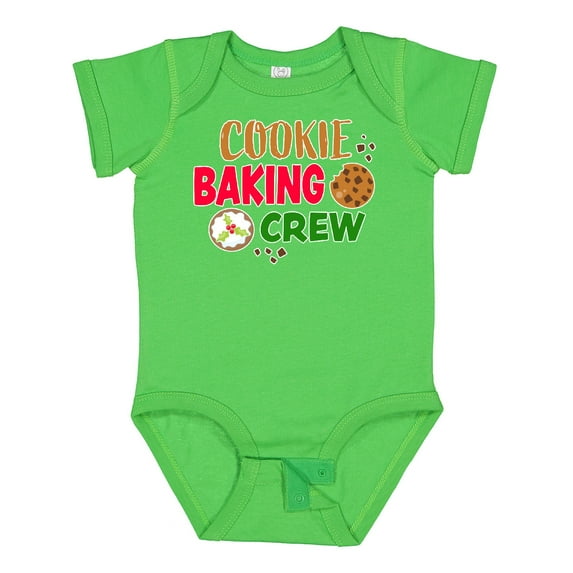 Inktastic Christmas Cookie Baking Crew Boys or Girls Baby Bodysuit