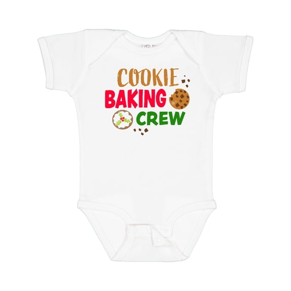 Inktastic Christmas Cookie Baking Crew Boys or Girls Baby Bodysuit