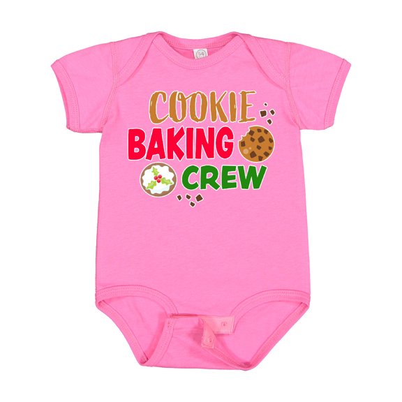 Inktastic Christmas Cookie Baking Crew Boys or Girls Baby Bodysuit