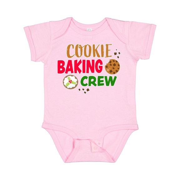 Inktastic Christmas Cookie Baking Crew Boys or Girls Baby Bodysuit