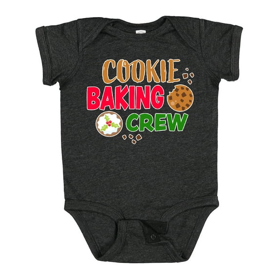 Inktastic Christmas Cookie Baking Crew Boys or Girls Baby Bodysuit