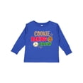 thumbnail image 1 of Inktastic Christmas Cookie Baking Crew Boys or Girls Long Sleeve Toddler T-Shirt, 1 of 5