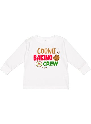 Noffish Women's Christmas Cookie Baking Crew Sweatshirt - Long Sleeve Graphic Sweatshirt