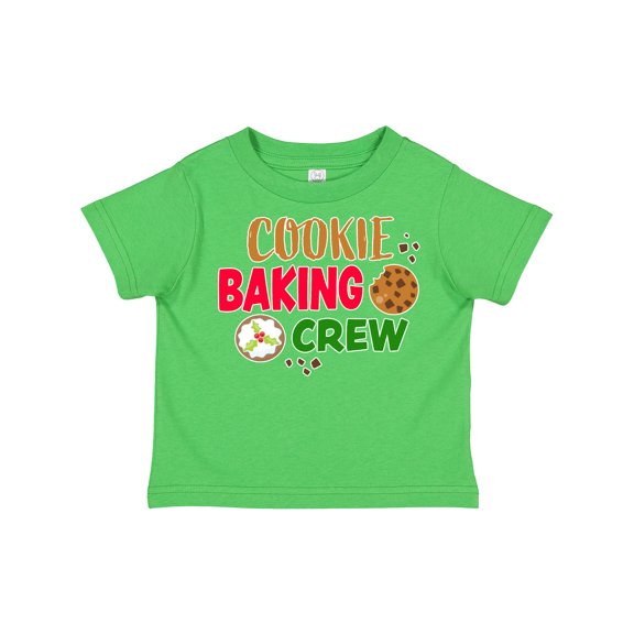 Inktastic Christmas Cookie Baking Crew Boys or Girls Toddler T-Shirt