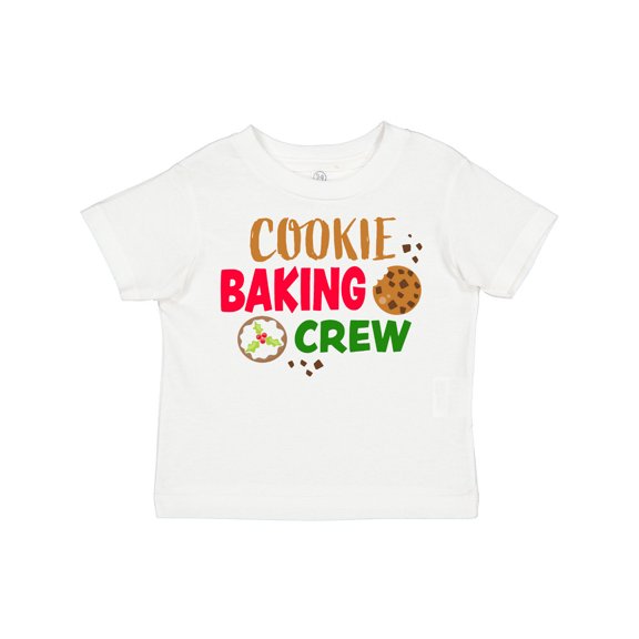 Inktastic Christmas Cookie Baking Crew Boys or Girls Toddler T-Shirt